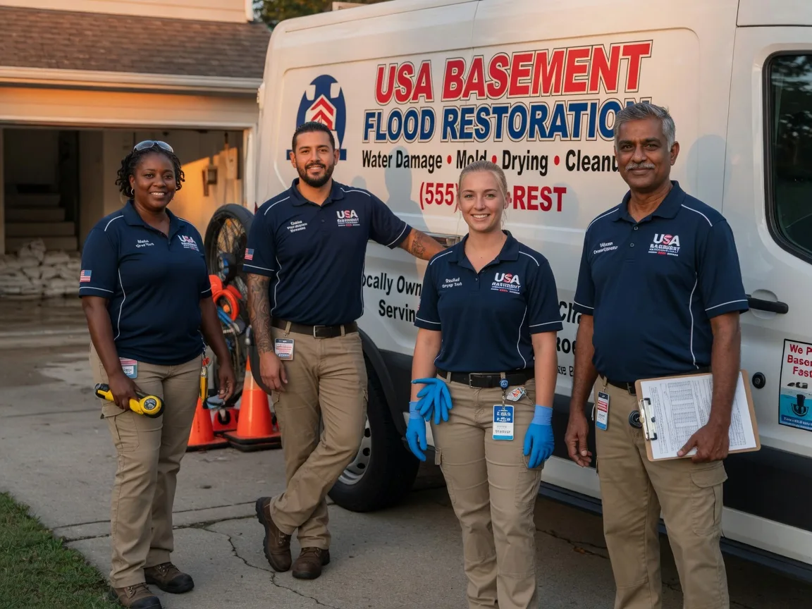 Basement Flood Cleanup company in Big Bend, WV
